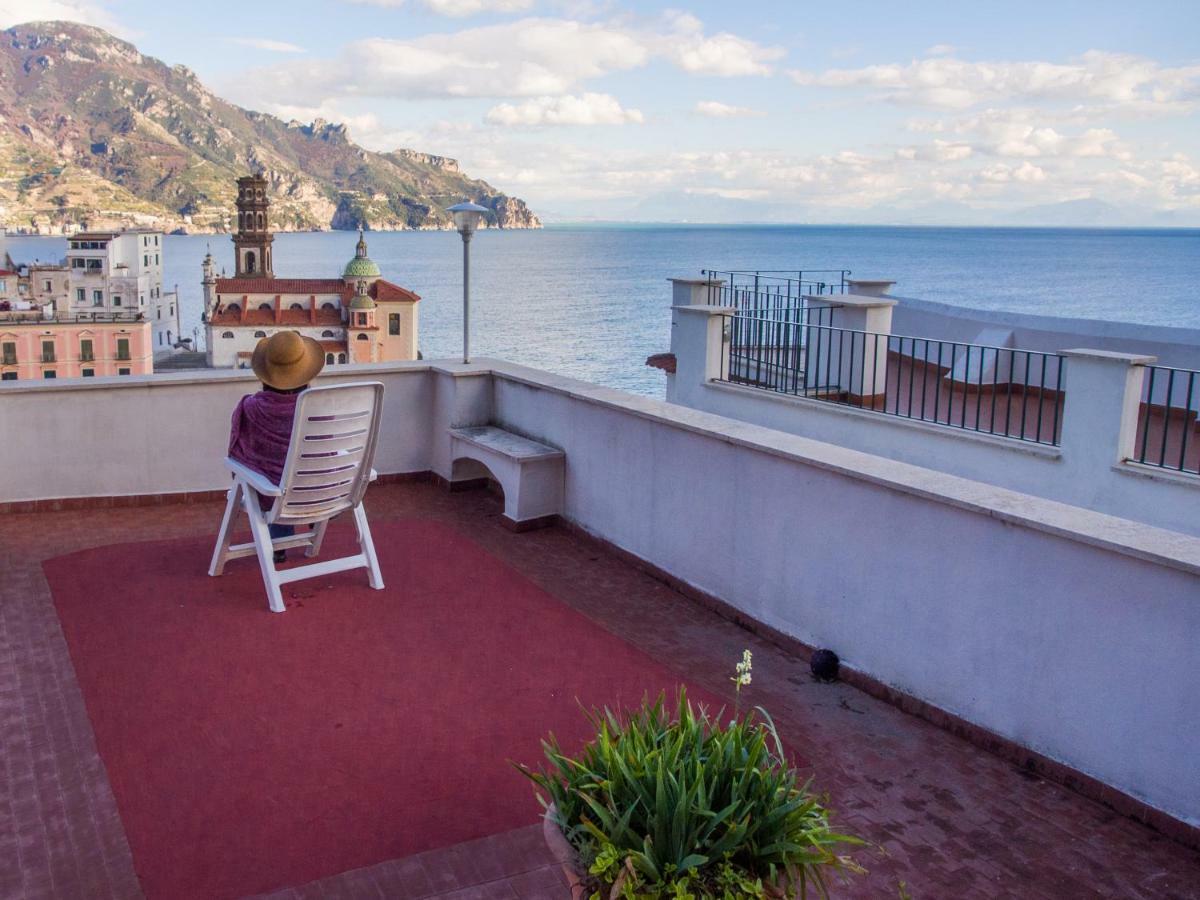 Ferienwohnung Casa Almagio - Atrani Amalfi Coast - Terrace & Seaview Exterior foto