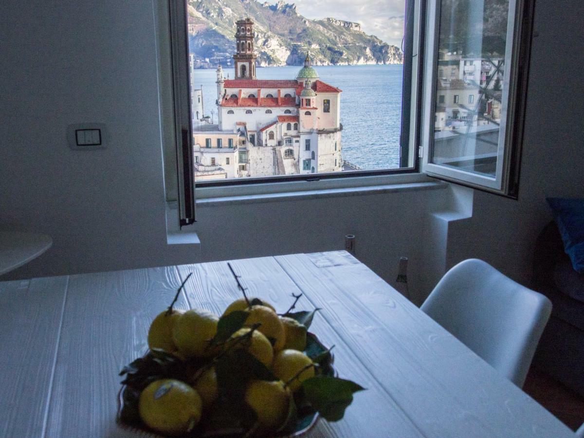 Ferienwohnung Casa Almagio - Atrani Amalfi Coast - Terrace & Seaview Exterior foto